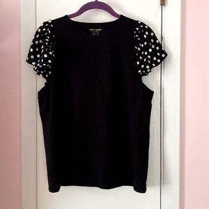 KATE SPADE butterfly sleeves top